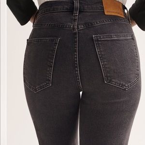 Aritzia Denim Forum The Arlo High Rise Straight Leg Jeans